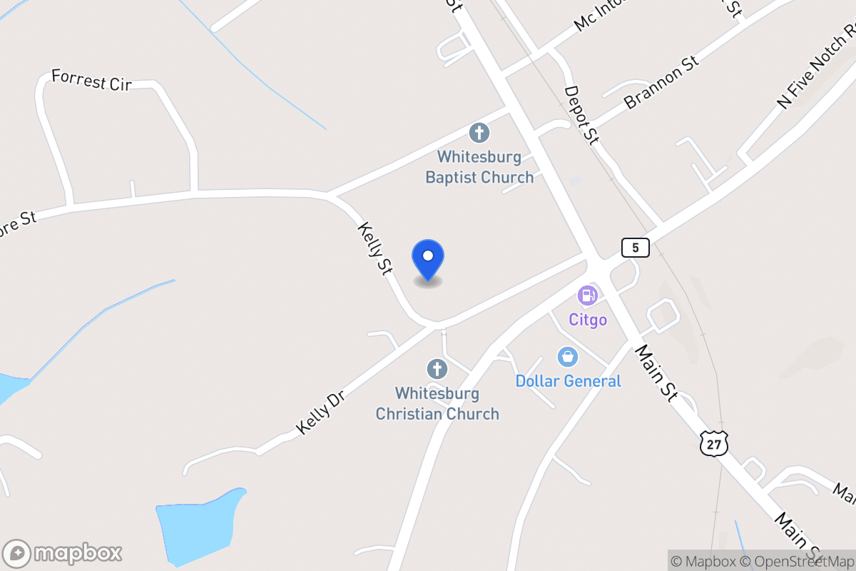 Map of 93 Kelly St