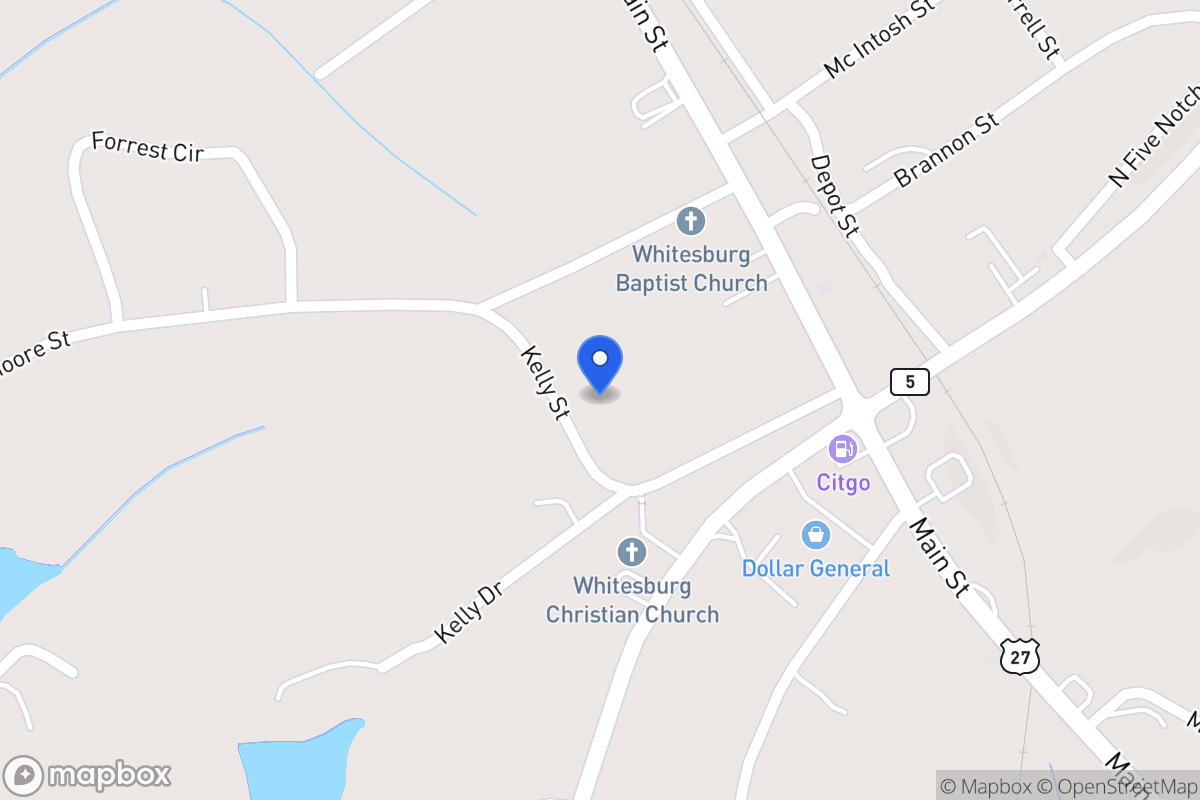 Map of 121 Kelly St