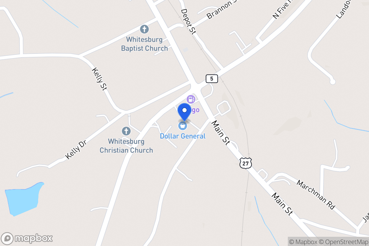 Map of 12 W 5 Hwy