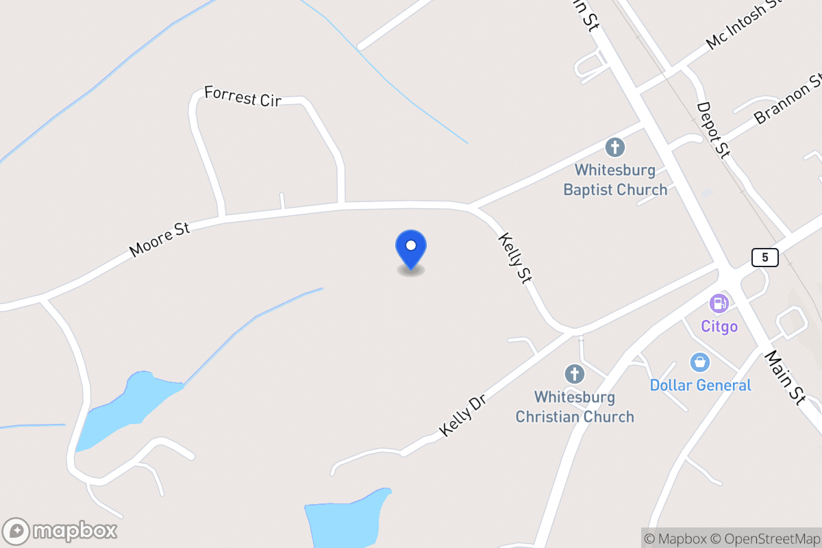 Map of 124 Moore St