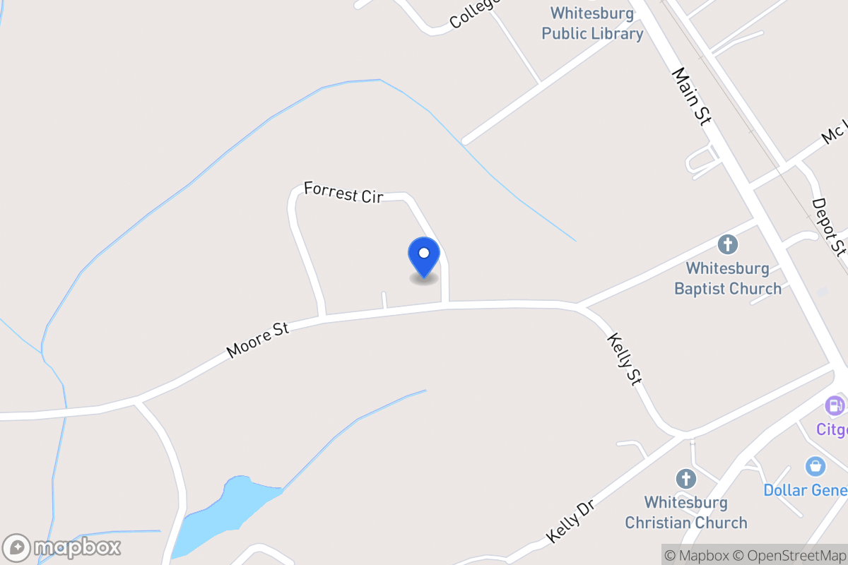 Map of 157 Moore St
