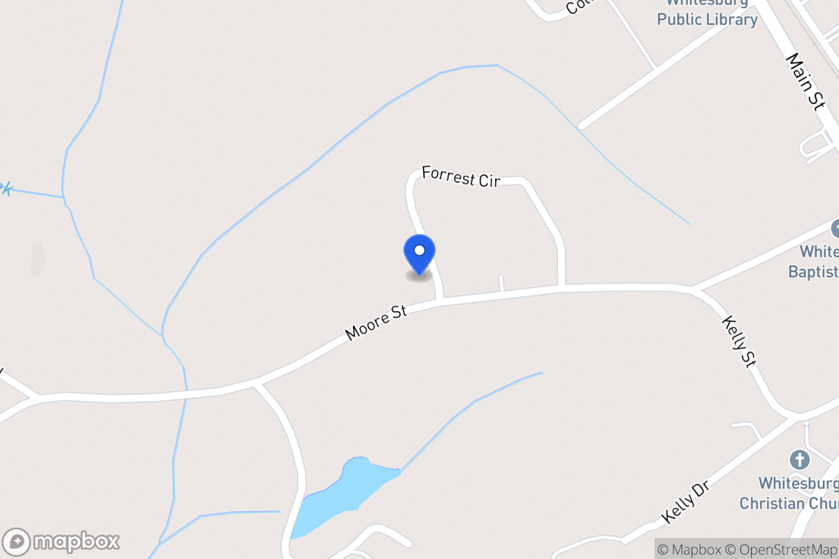 Map of 217 Moore St