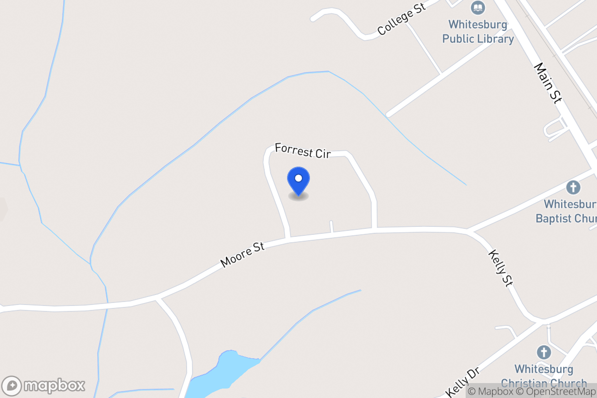 Map of 136 Forrest Cir