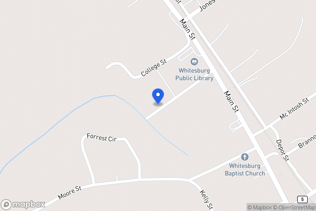 Map of 108 White Oak St