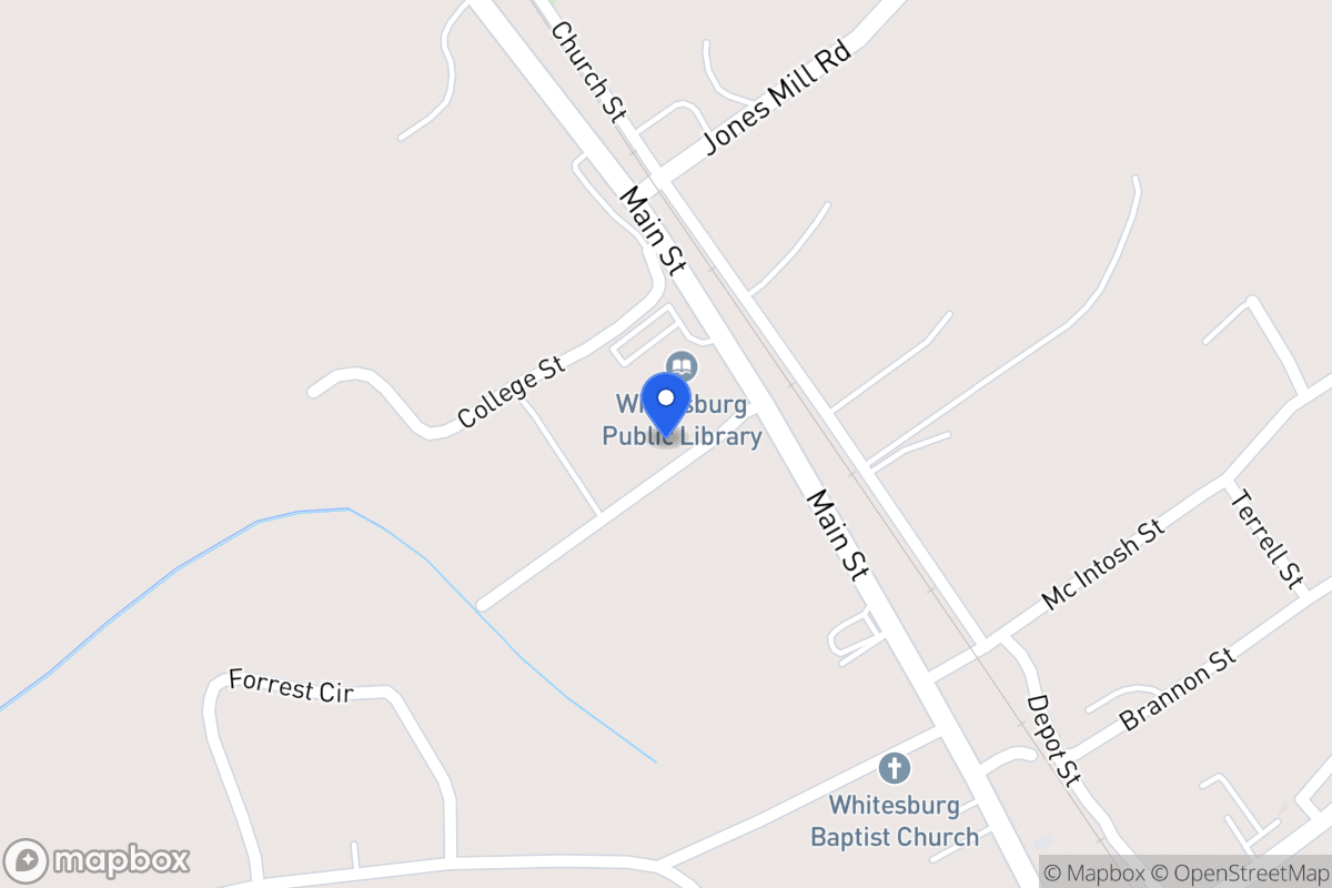 Map of 25 Oak St