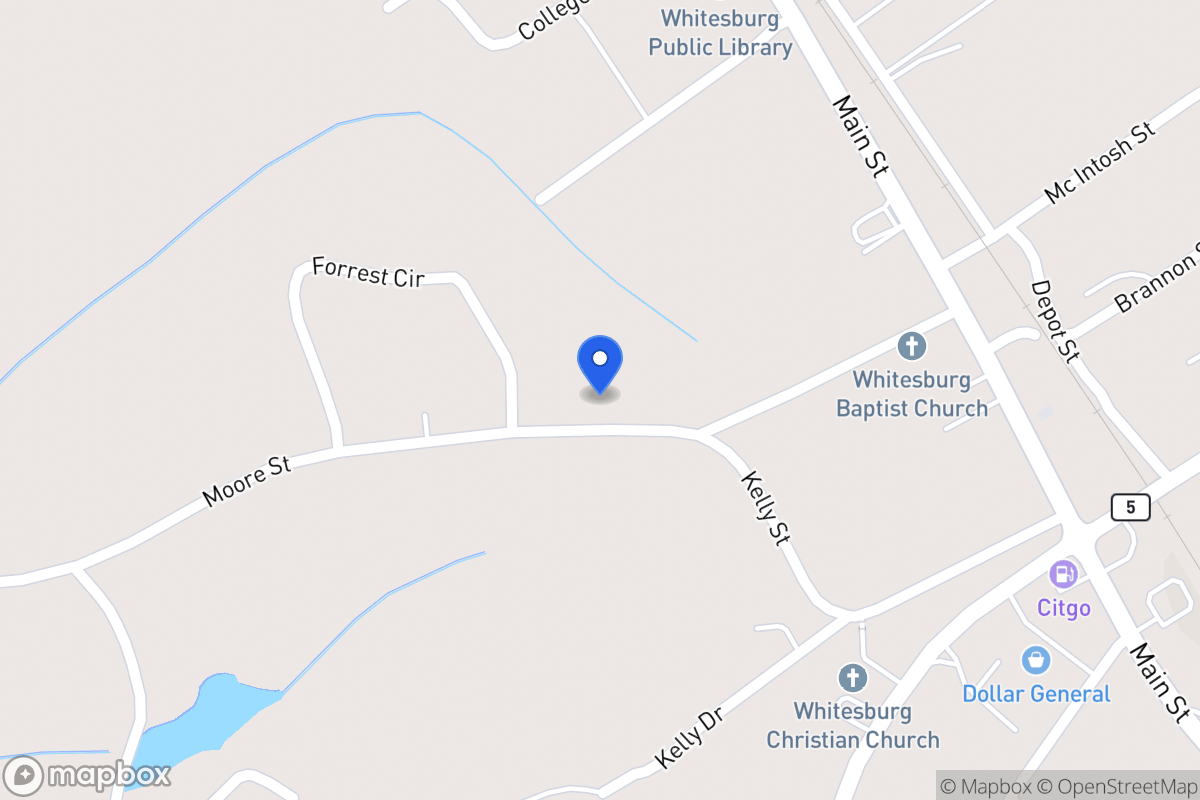 Map of 121 Moore St