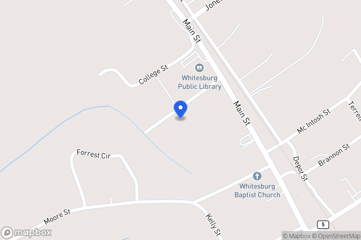 Map of 64 White Oak St