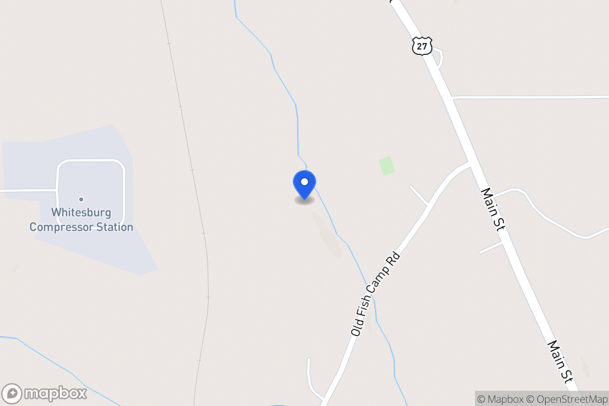 Map of Old Fish Camp Rd
