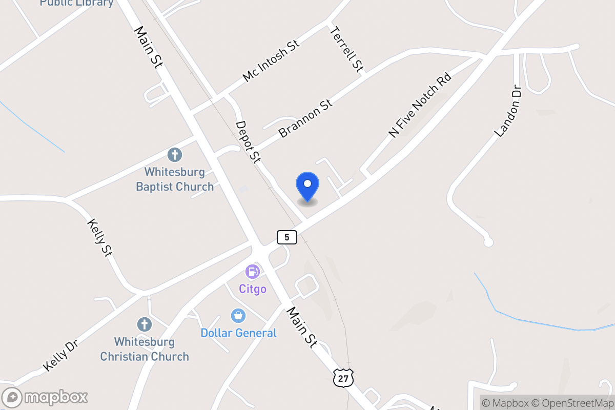 Map of 40 E 5 Hwy