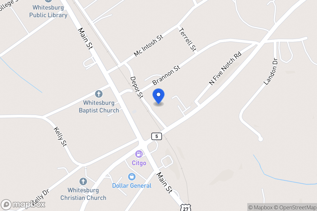 Map of 62 Railroad St