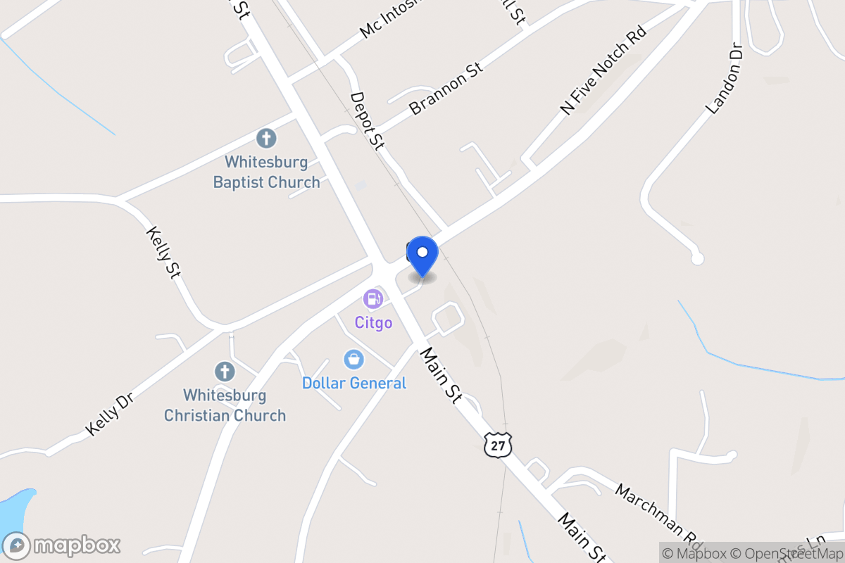 Map of 575 Main St