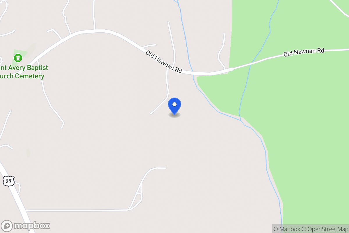 Map of 325 Old Newnan Rd