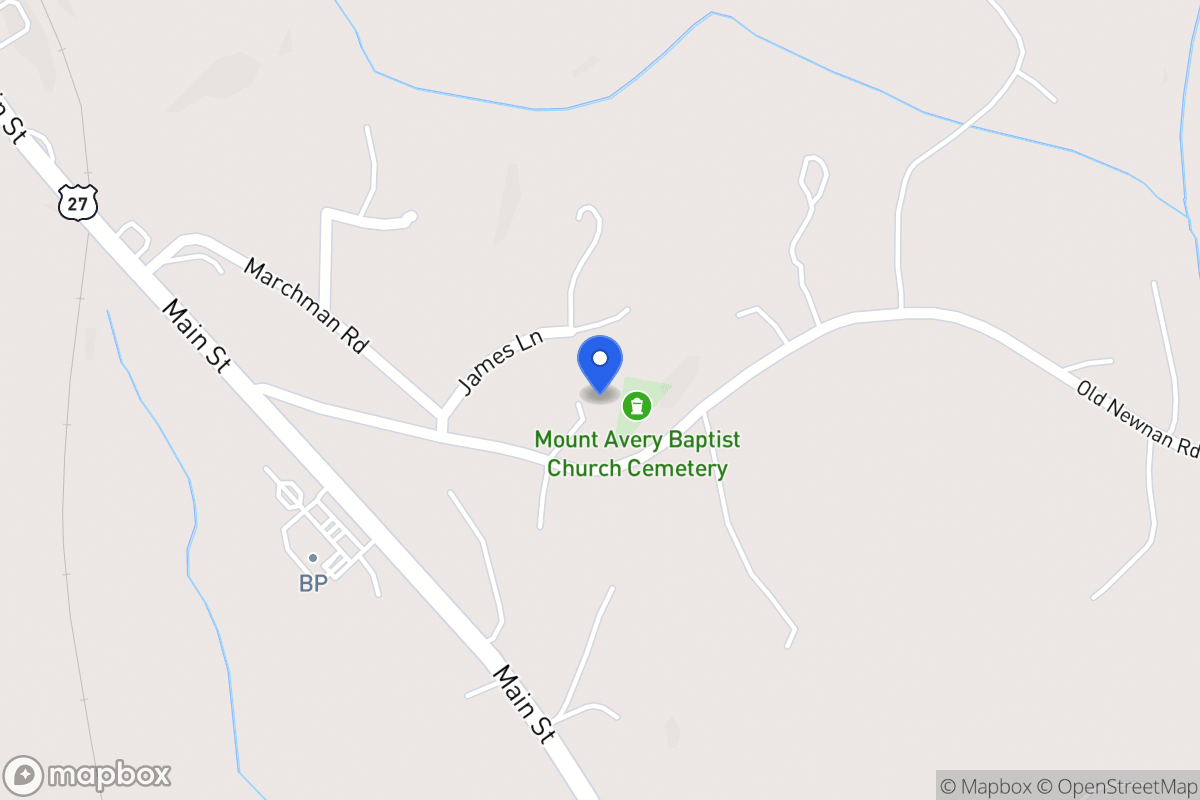 Map of 106 Old Newnan Rd