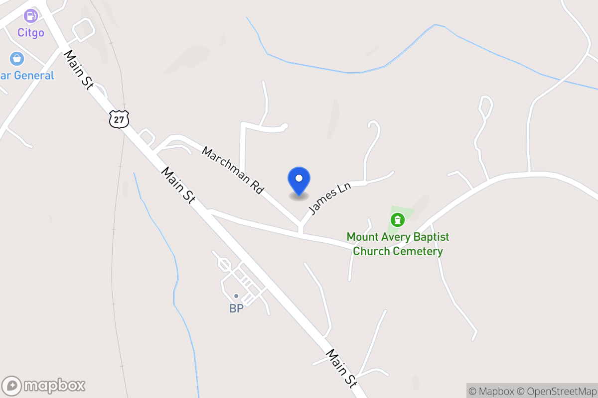 Map of 106 Marchman Rd