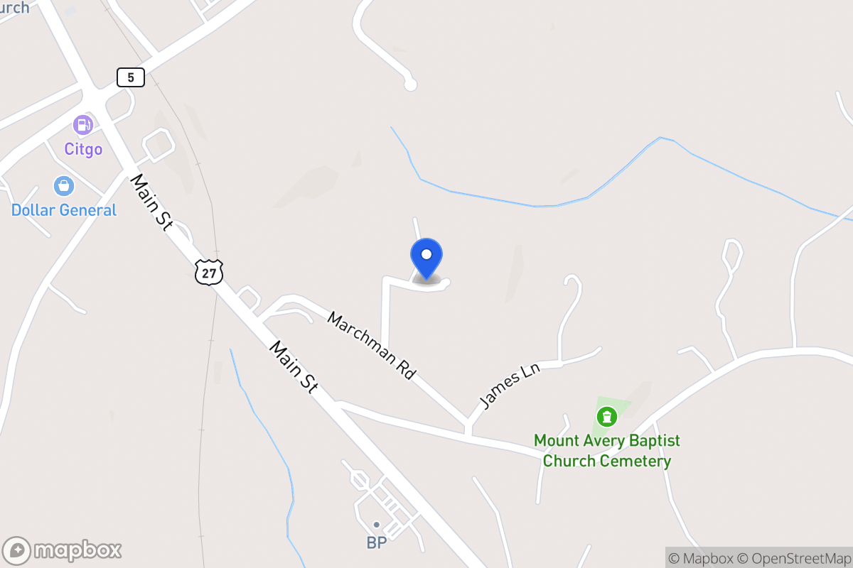 Map of 47 Pittman Dr