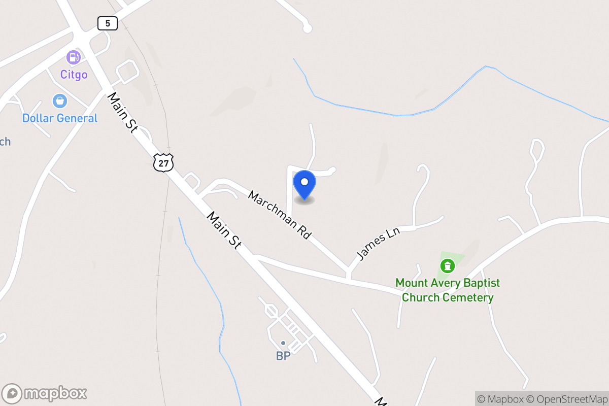 Map of 72 Marchman Rd