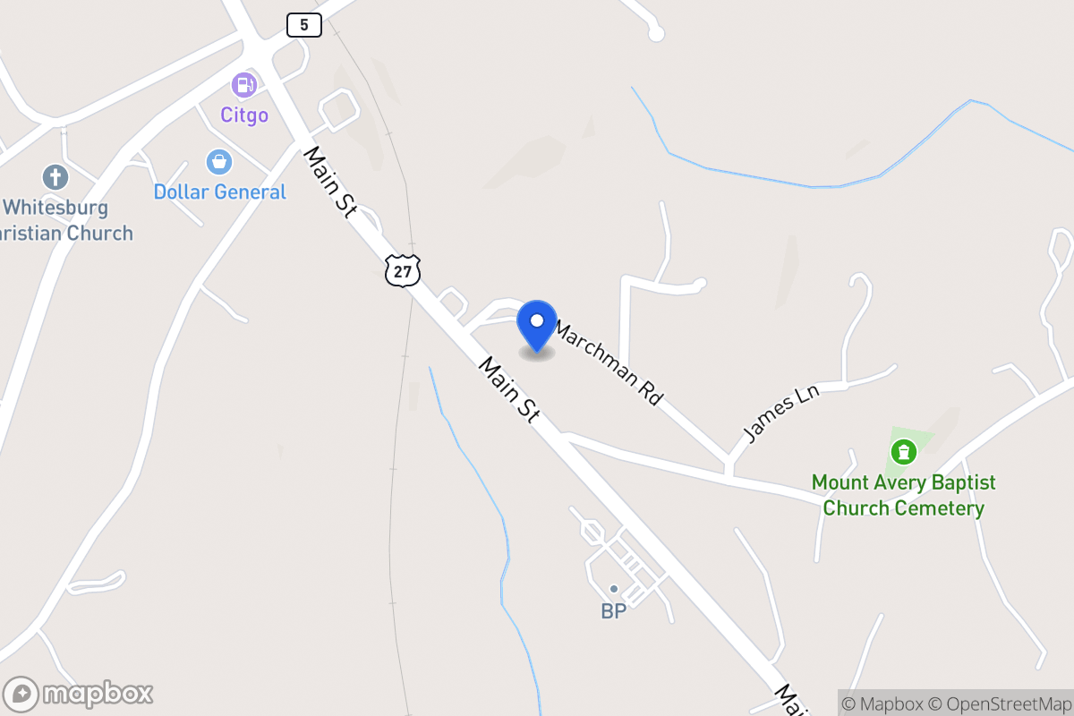 Map of 445 Main St