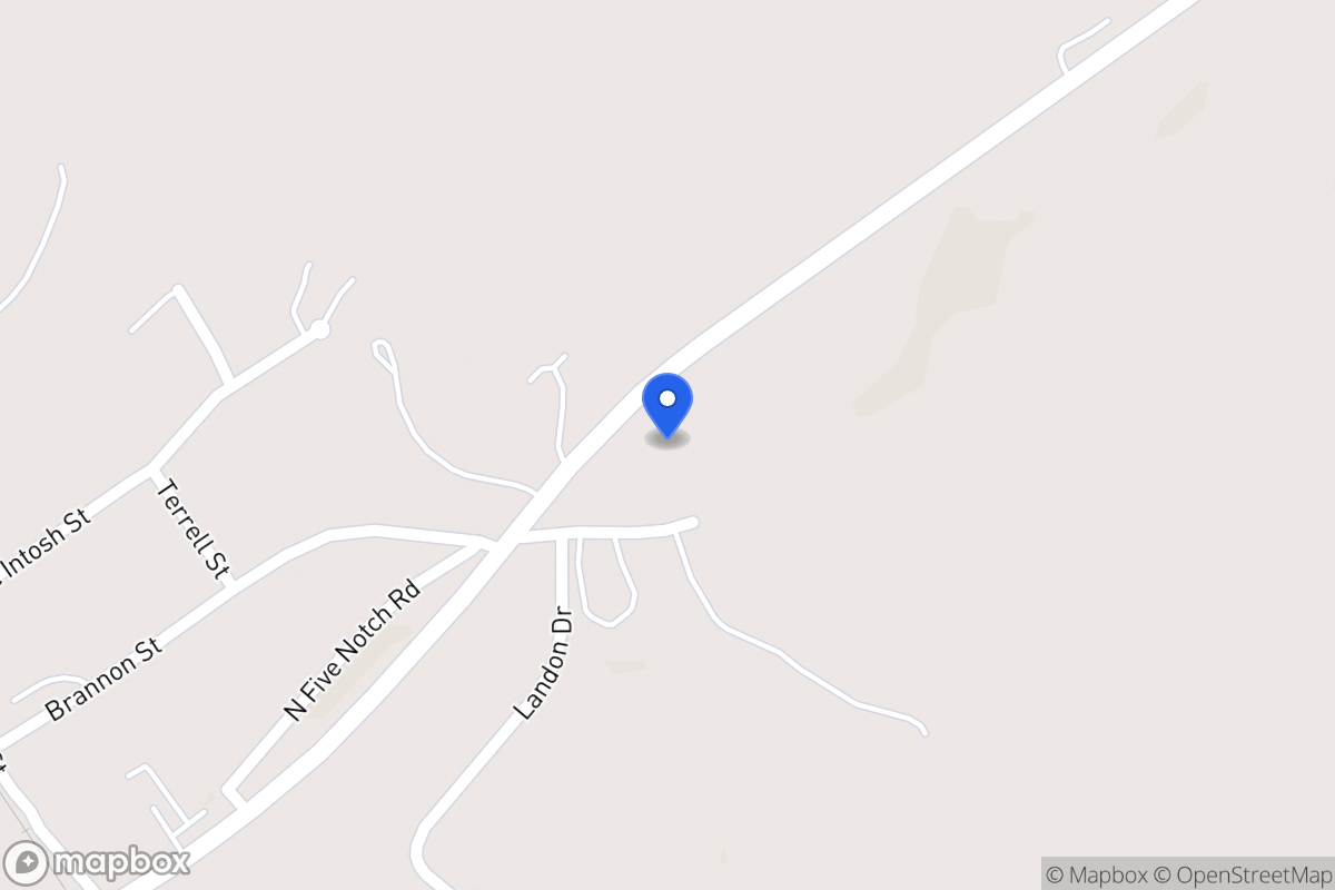Map of 245 E 5 Hwy