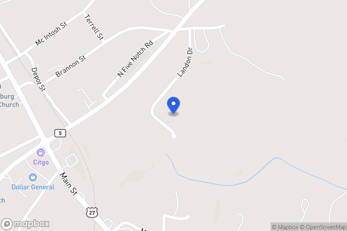 Map of 124 Landon Dr
