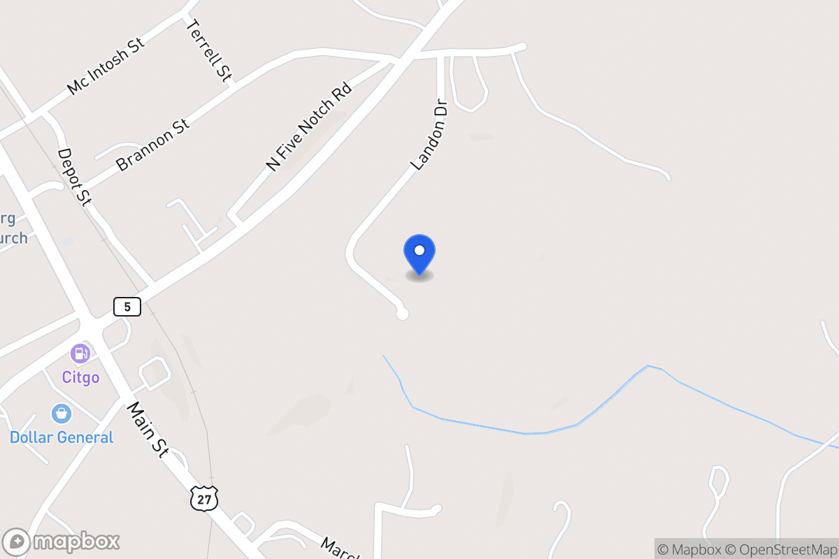 Map of 126 Landon Dr