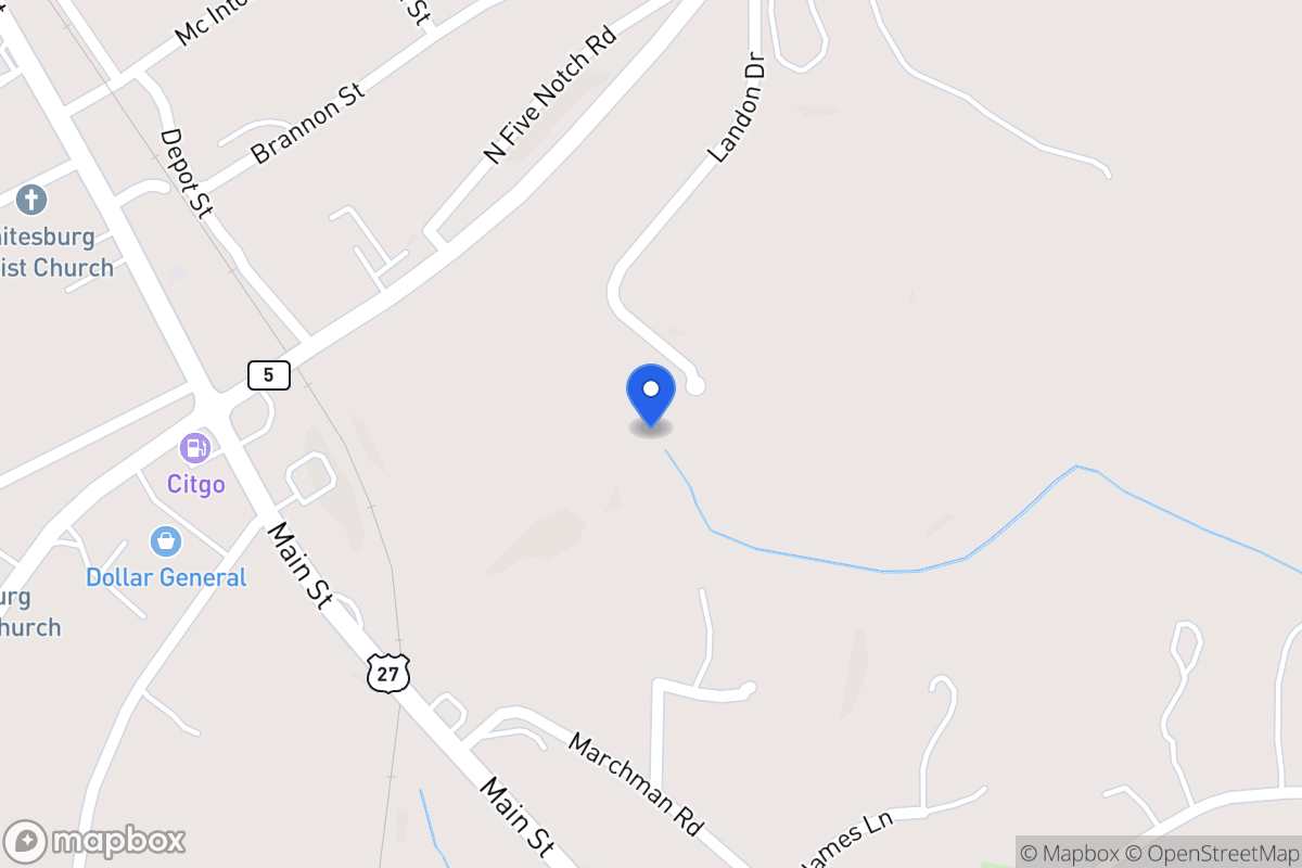 Map of 125 Landon Dr