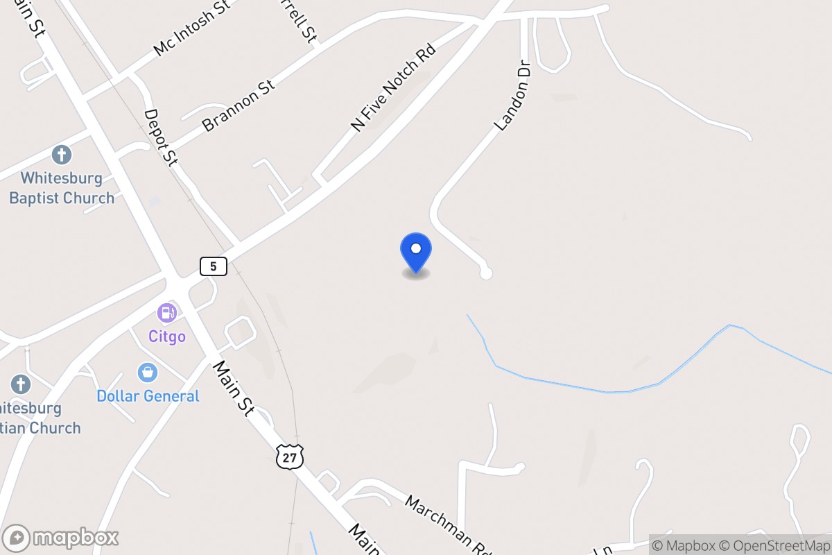 Map of 123 Landon Dr