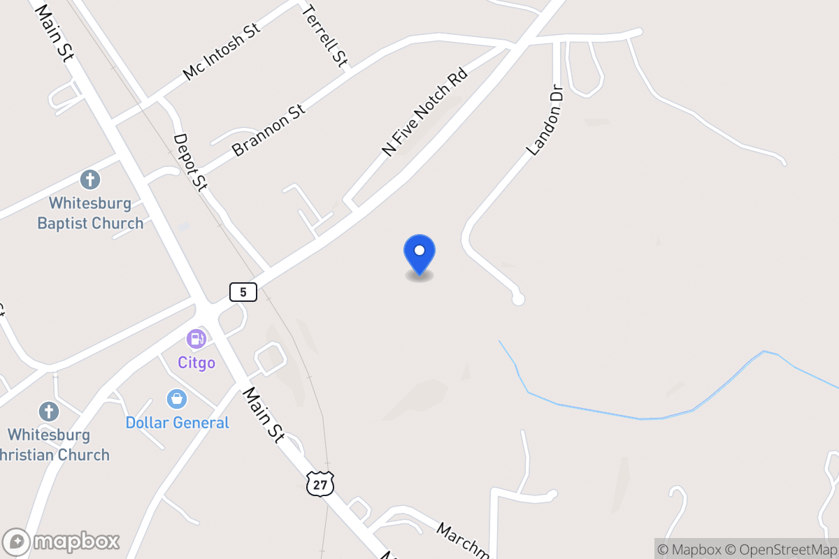 Map of 121 Landon Dr