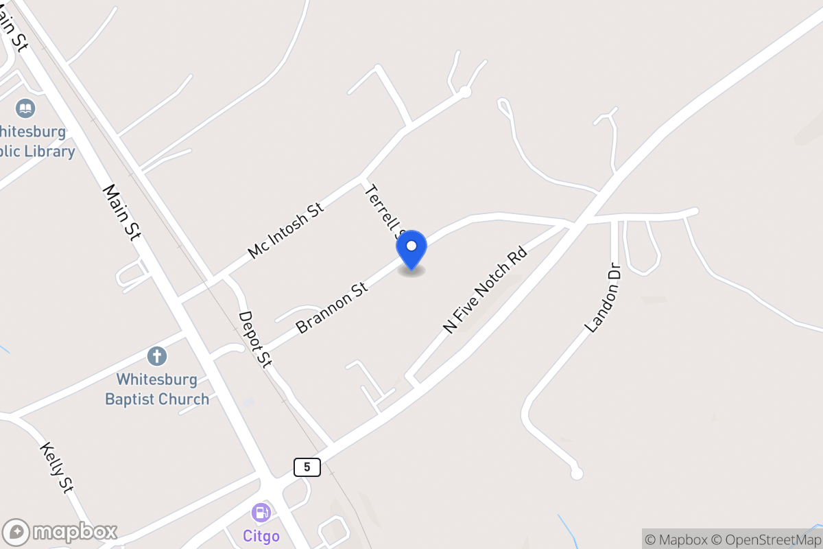 Map of 103 Brannon St