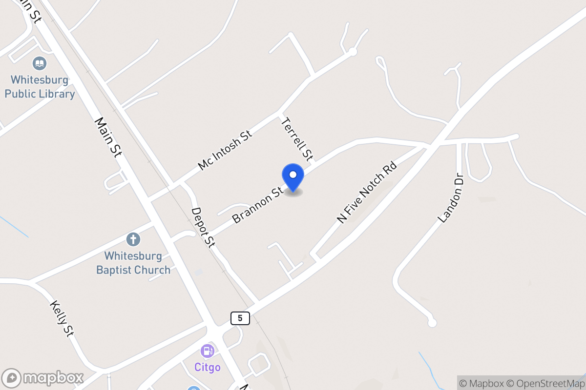 Map of 83 Brannon St