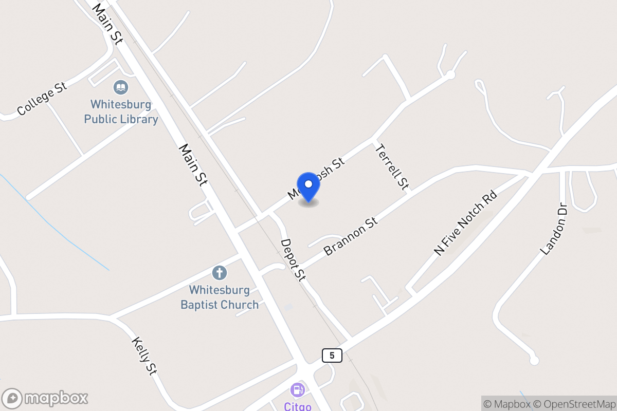 Map of 43 Mcintosh St