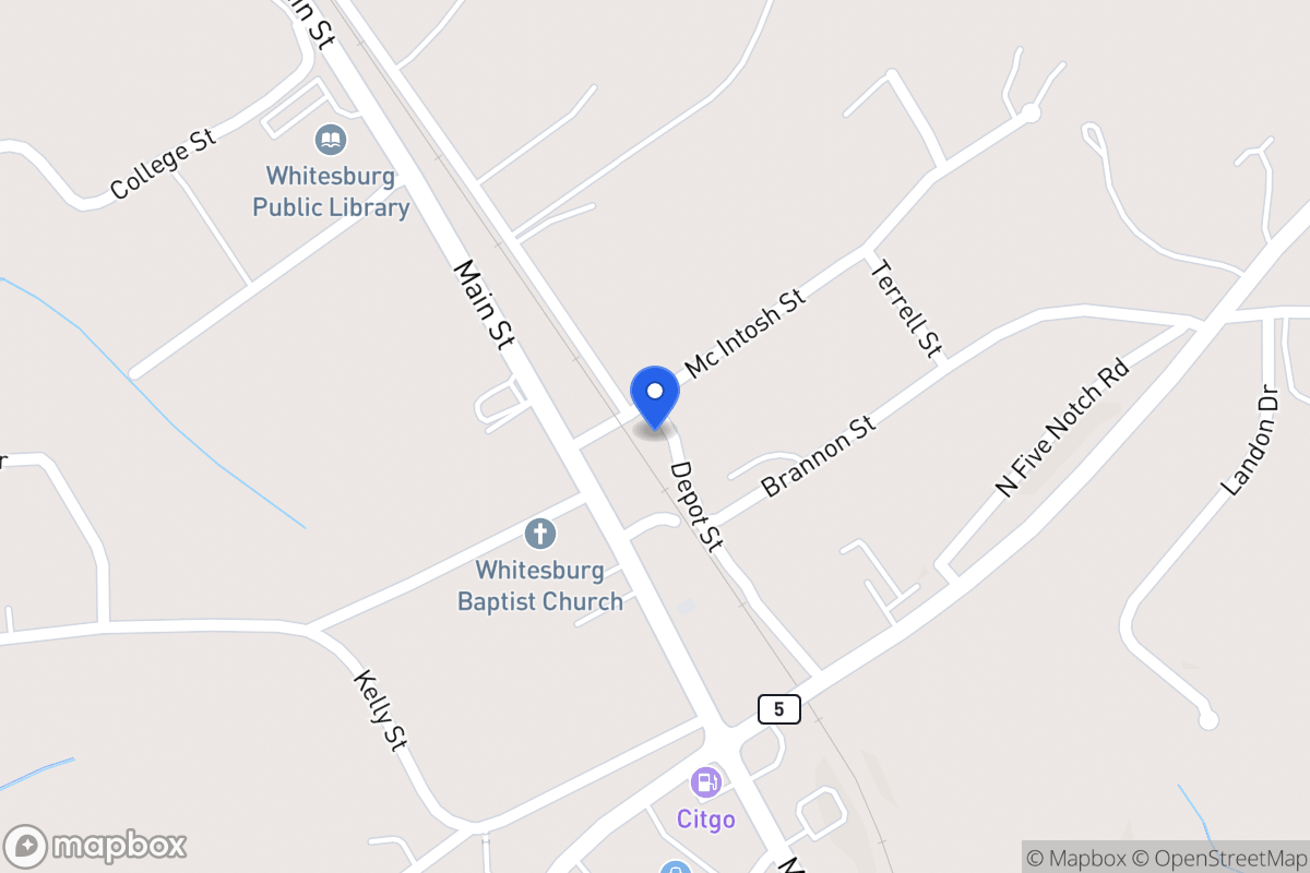 Map of Depot St