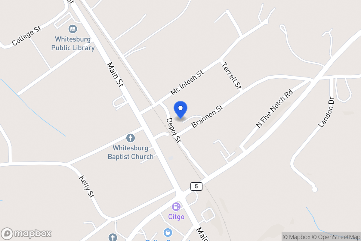 Map of 14 Depot St