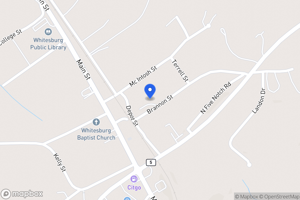 Map of 61 Brannon St
