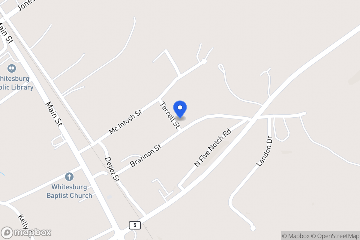 Map of 114 Brannon St