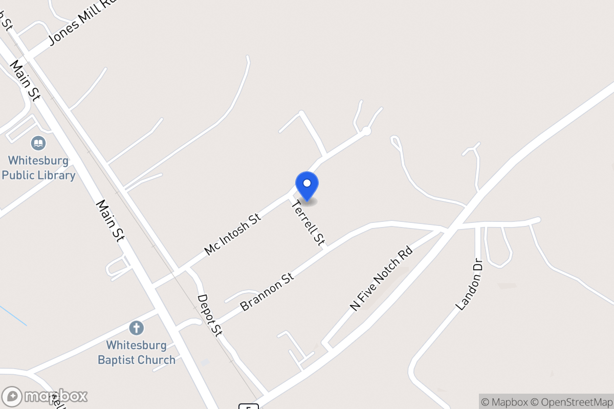 Map of 29 Terrell St
