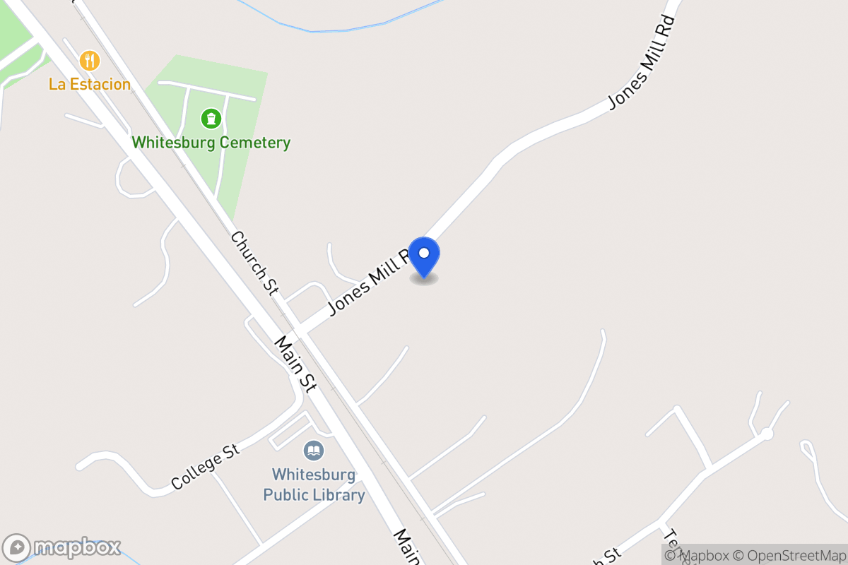 Map of 65 Jones Mill Rd