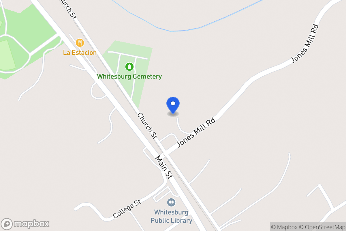 Map of 40 Jones Mill Rd