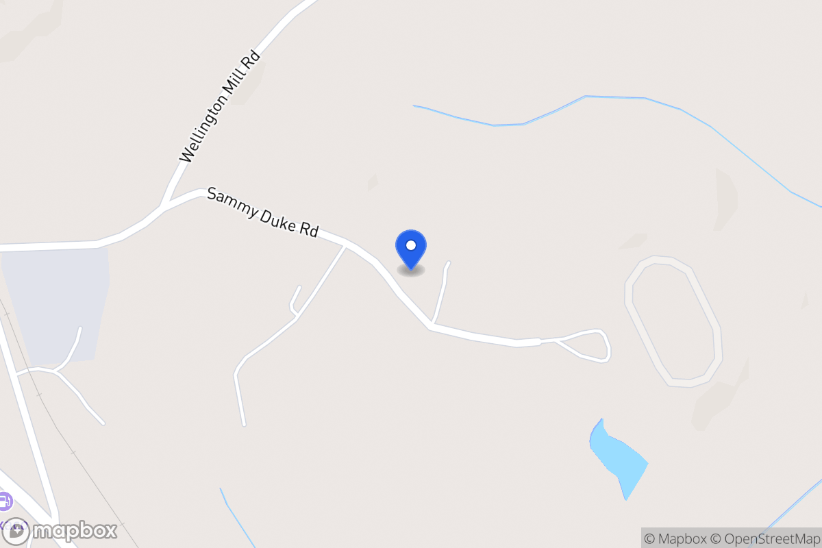 Map of 202 Sammy Dukes Rd