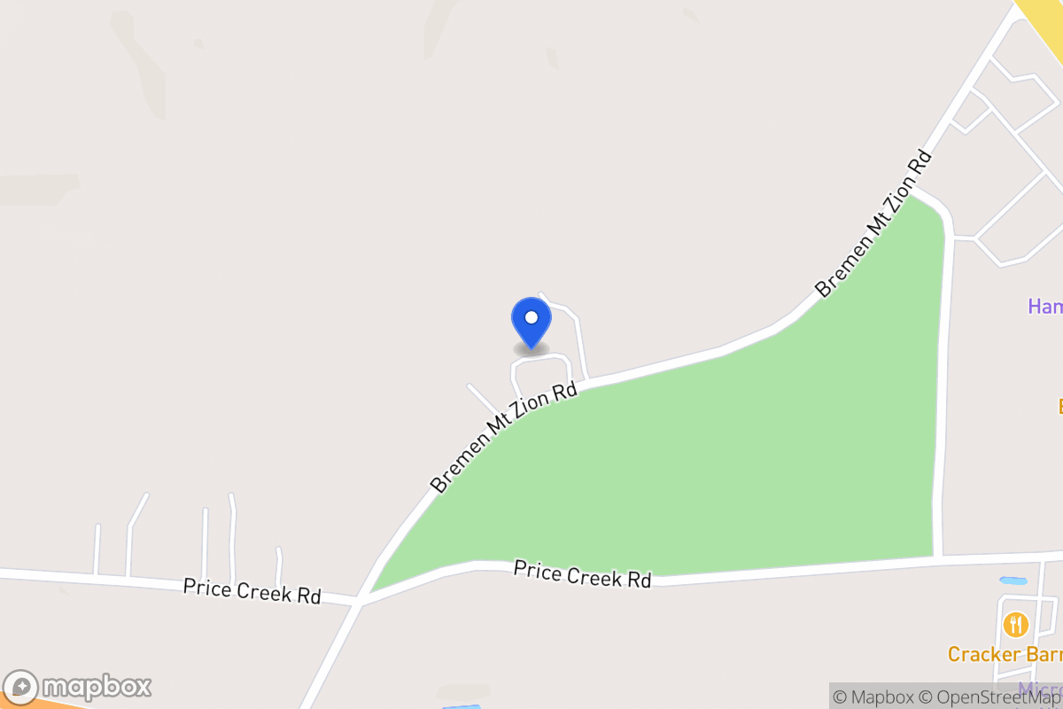 Map of 2534 Bremen Mt Zion Rd