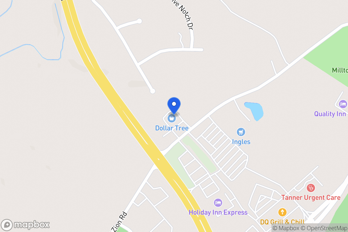 Map of 2850 Music Mill Rd