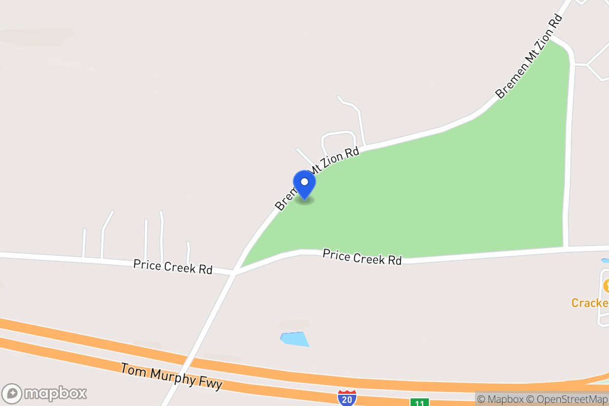 Map of 2489 Bremen Mt Zion Rd