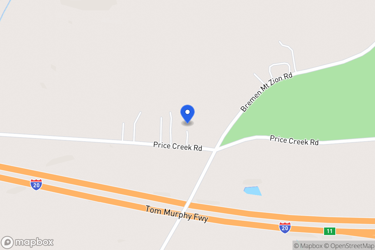 Map of 343 Price Creek Rd