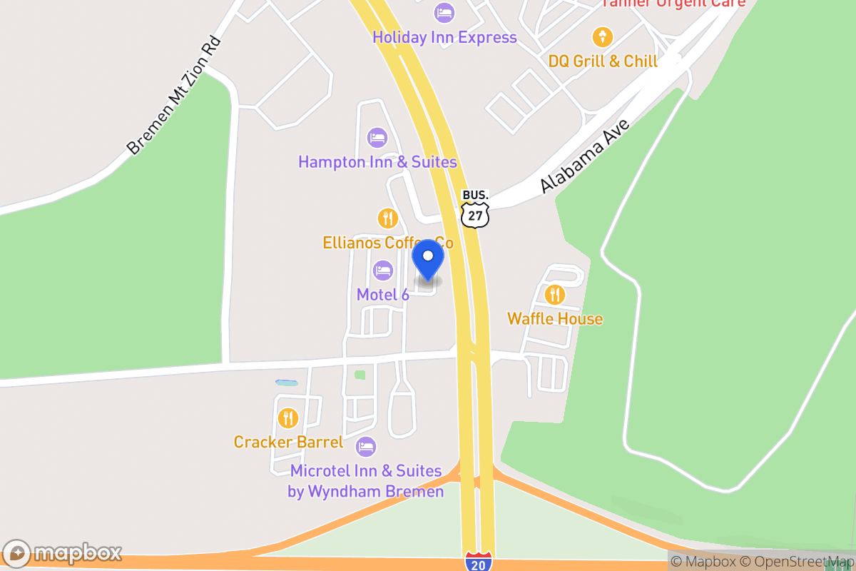 Map of 1995 Alabama Ave