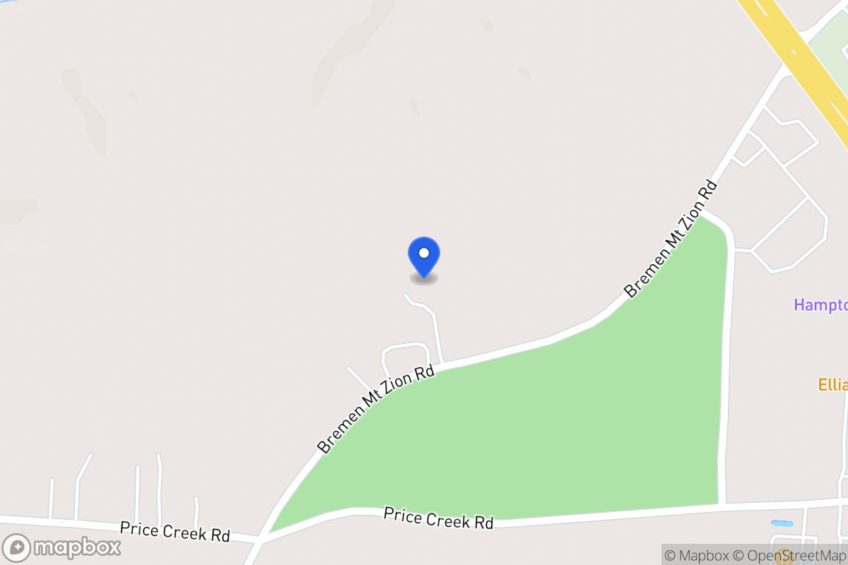 Map of 2546 Bremen Mt Zion Rd