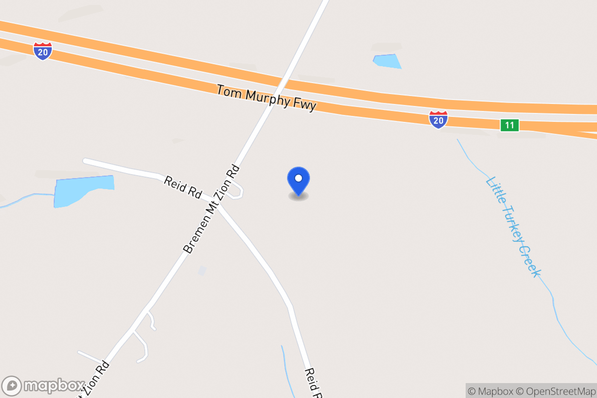 Map of 2271 Bremen Mt Zion Rd