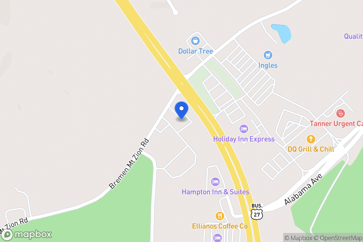 Map of 156 N 27 Hwy