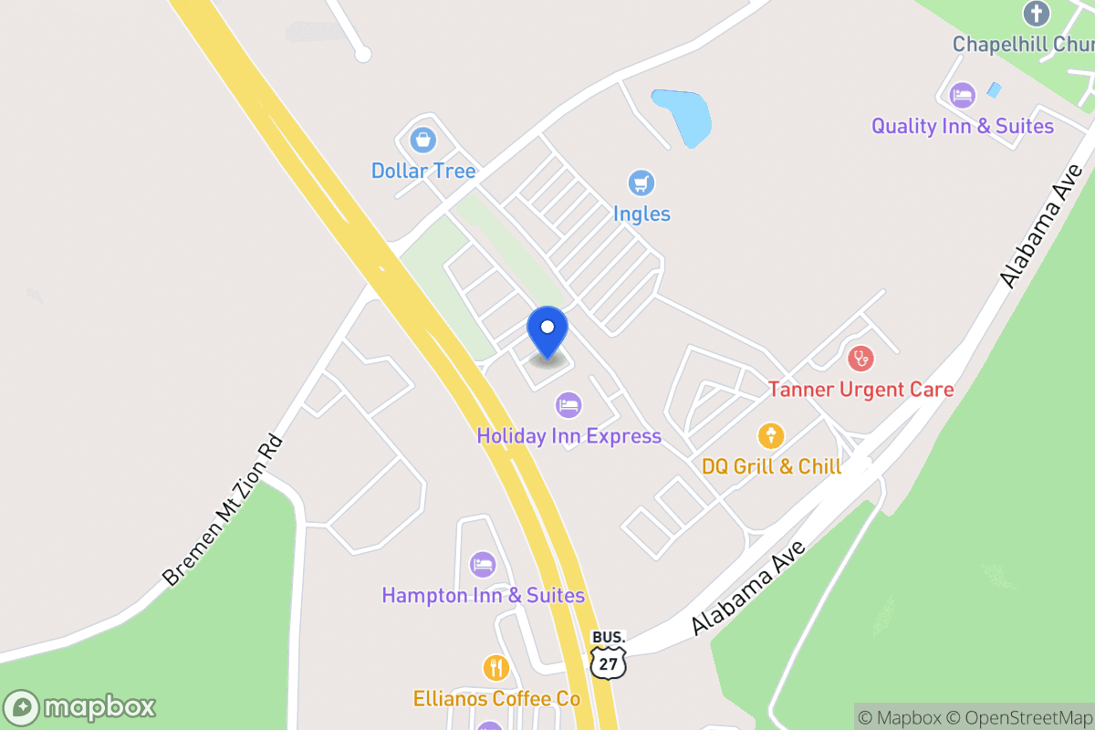 Map of 135 N 27 Hwy