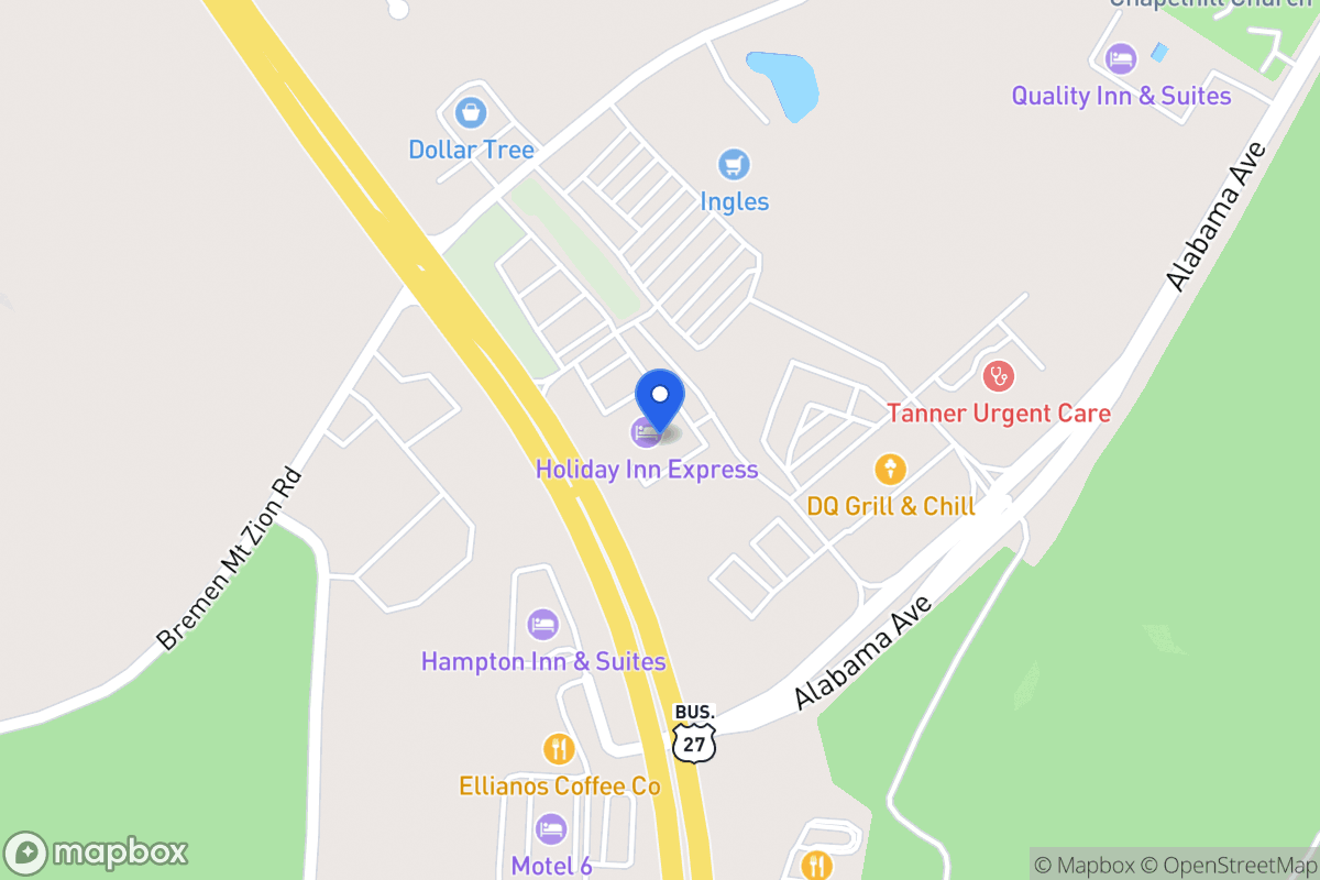 Map of 125 N 27 Hwy