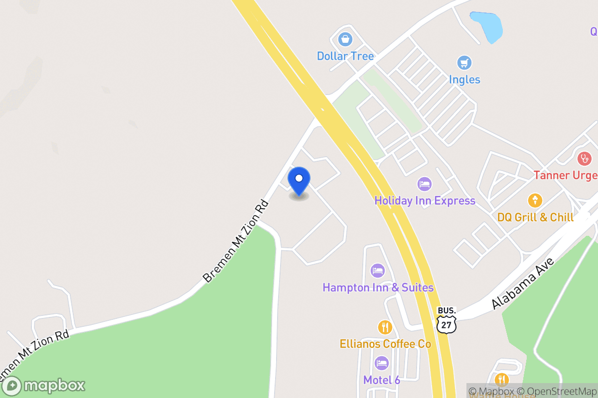 Map of 2755 Bremen Mt Zion Rd