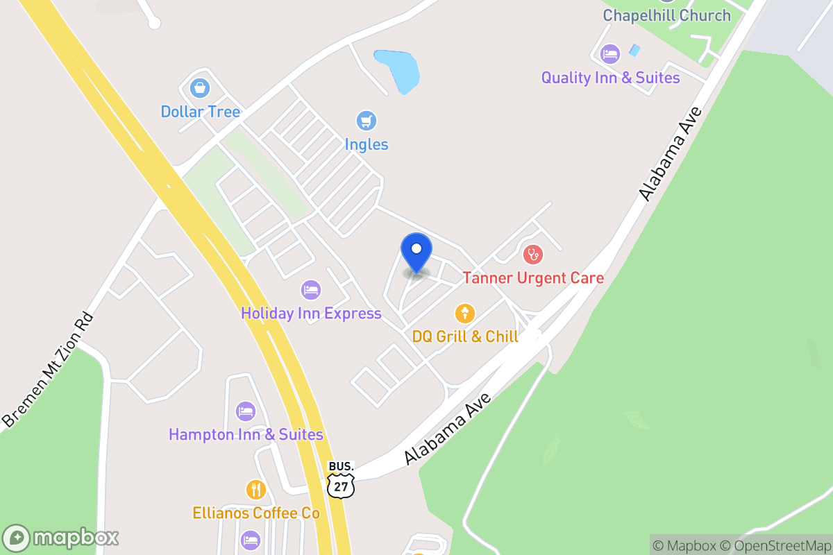 Map of 201 Davis Blvd